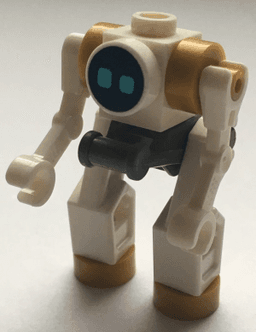 LEGO City Space Robot Standing Medium Azure Eyes (cty1071) minifigure