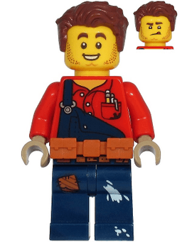LEGO Harl Hubbs (cty1074) minifigure
