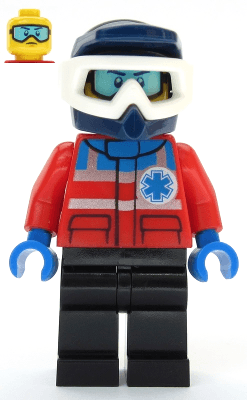 LEGO Ski Patrol Member (cty1078) minifigure