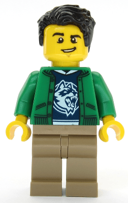 LEGO Ski Shop Clerk (cty1086) minifigure