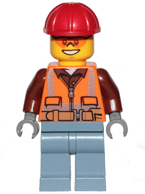 LEGO Lumberjack (cty1093) Town / City Minifigure
