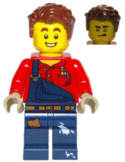LEGO Harl Hubbs without Utility Belt (cty1095) minifigure