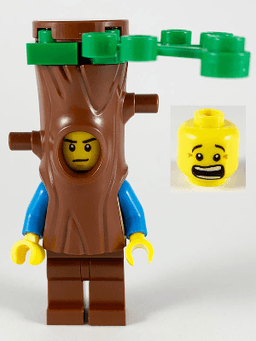 LEGO Nature Photographer Tree Disguise (cty1098) minifigure