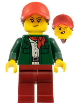 LEGO Safari Tourist (cty1099) minifigure