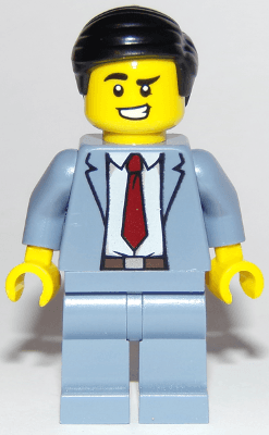 LEGO Slick Salesman (cty1100) Town / City Minifigure