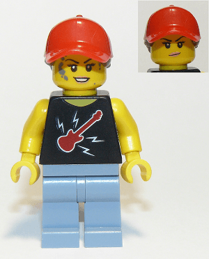 LEGO Welder / Mechanic Female (cty1102) Town / City Minifigure