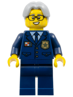 LEGO Police Chief (cty1124) minifigure