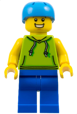 LEGO Skateboarder (cty1138) minifigure