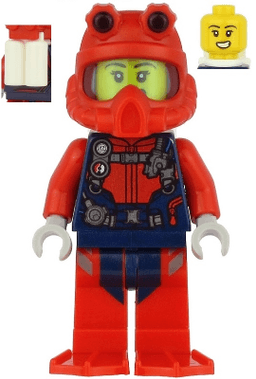 LEGO Scuba Diver (cty1165) minifigure