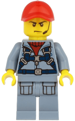 LEGO Ocean Submarine Pilot (cty1168) Town / City Minifigure