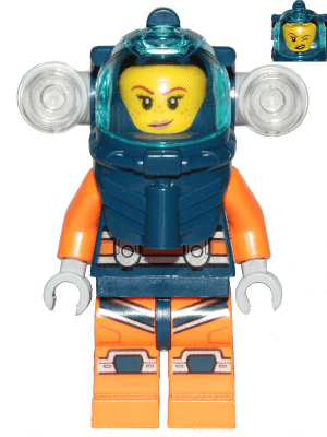 LEGO Deep Sea Diver (cty1169) Town / City Minifigure