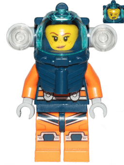 LEGO Deep Sea Diver (cty1169) minifigure