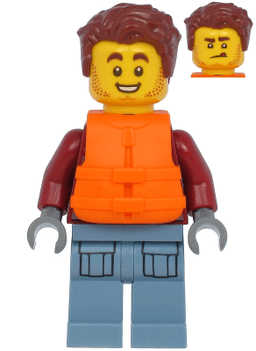 LEGO Harl Hubbs (cty1174) minifigure
