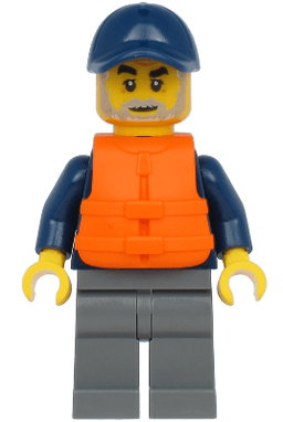 LEGO Deep Sea Explorers Boat Captain (cty1177) minifigure