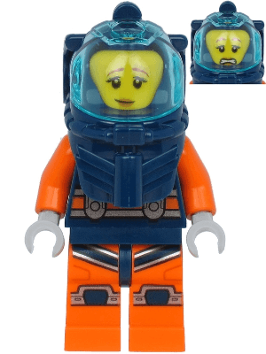 LEGO Deep Sea Diver (cty1178) Town / City Minifigure