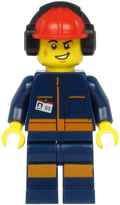 LEGO Airport Flagger (cty1183) minifigure