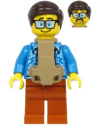 LEGO Plane Passenger (cty1185) Town / City Minifigure