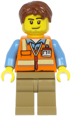 LEGO Air Traffic Controller (cty1187) minifigure