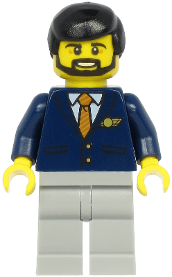 LEGO Steward (cty1190) minifigure