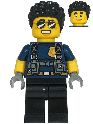 LEGO Police Officer (cty1210) Town / City Minifigure