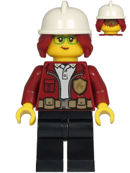 LEGO Fire Chief Female (cty1211) minifigure