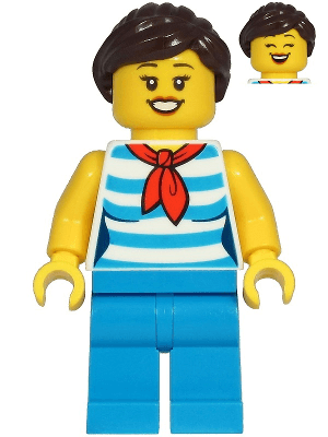 LEGO Diner Employee (cty1213) Town / City Minifigure