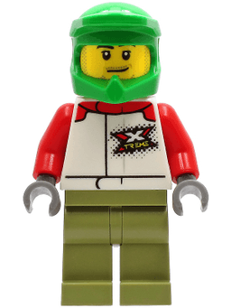 LEGO Wheelchair Athlete (cty1231) minifigure