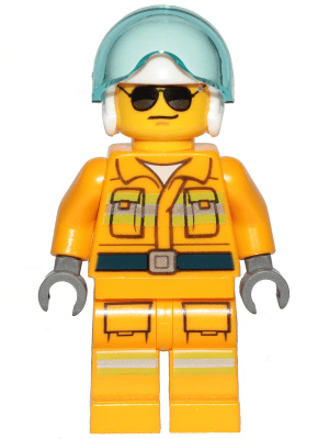LEGO Fire (cty1237) Town / City Minifigure