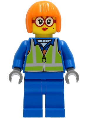 LEGO Shirley Keeper (cty1244) Town / City Minifigure
