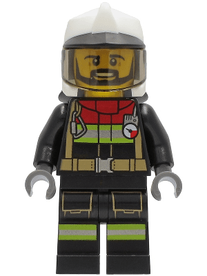 LEGO Fire (cty1251) Town / City Minifigure