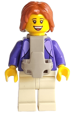 LEGO Holiday Camper Van Mother Baby Carrier (cty1262) minifigure
