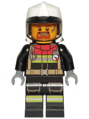 LEGO Fire (cty1264) Town / City Minifigure