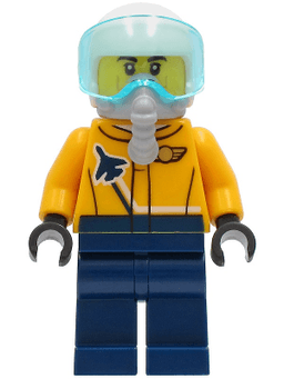 LEGO Airshow Jet Pilot (cty1266) minifigure