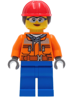 LEGO Construction Worker (cty1272) minifigure