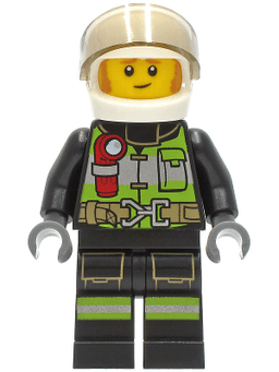 LEGO Fire Fighter (cty1280) minifigure