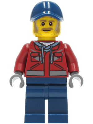 LEGO Truck Driver (cty1284) Town / City Minifigure