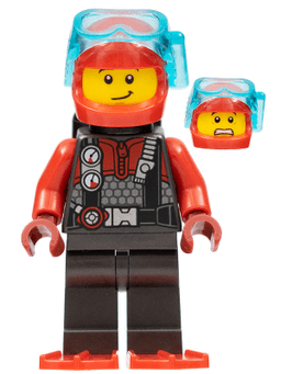 LEGO Diver (cty1293) minifigure