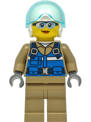 LEGO Wildlife Rescue Pilot (cty1296) Town / City Minifigure