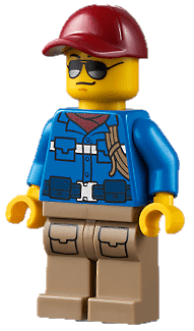 LEGO Wildlife Rescue Ranger (cty1303) Town / City Minifigure