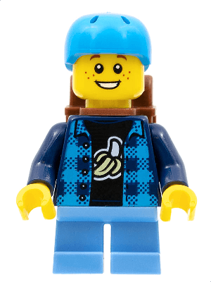 LEGO Skateboarder (cty1332) Town / City Minifigure