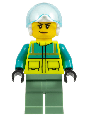 LEGO Rescue Helicopter Pilot (cty1335) Town / City Minifigure