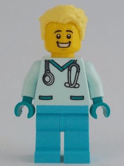 LEGO Dr. Spetzel (cty1345) minifigure