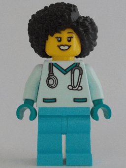 LEGO Dr. Flieber (cty1346) minifigure