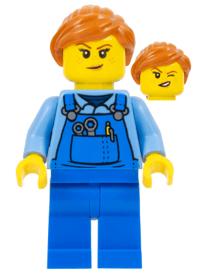 LEGO Janitor (cty1348) Town / City Minifigure