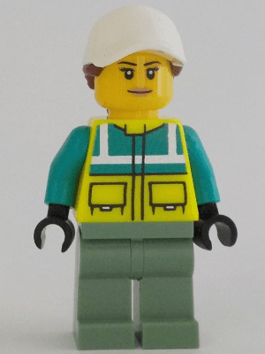 LEGO Ambulance Driver (cty1349) Town / City Minifigure