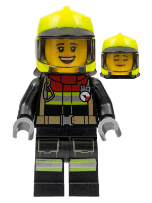 LEGO Fire (cty1356) Town / City Minifigure