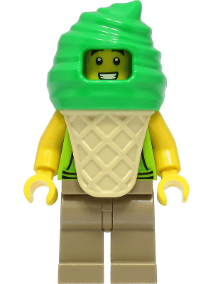 LEGO Ice Cream Vendor (cty1389) Town / City Minifigure