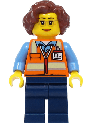 LEGO School Bus Driver (cty1396) Town / City Minifigure