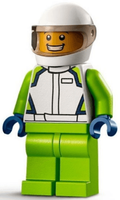 LEGO Race Car Driver (cty1400) minifigure