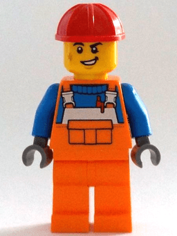 LEGO Construction Worker (cty1403) minifigure